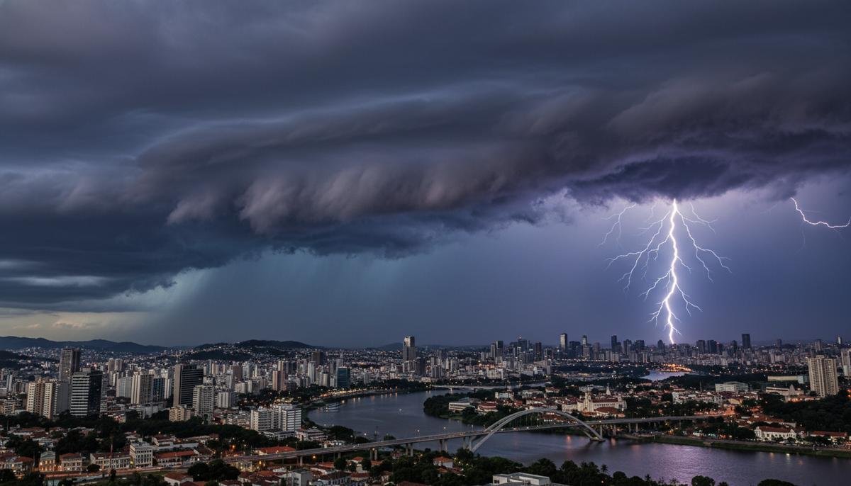 Efeitos das chuvas fortes no cotidiano