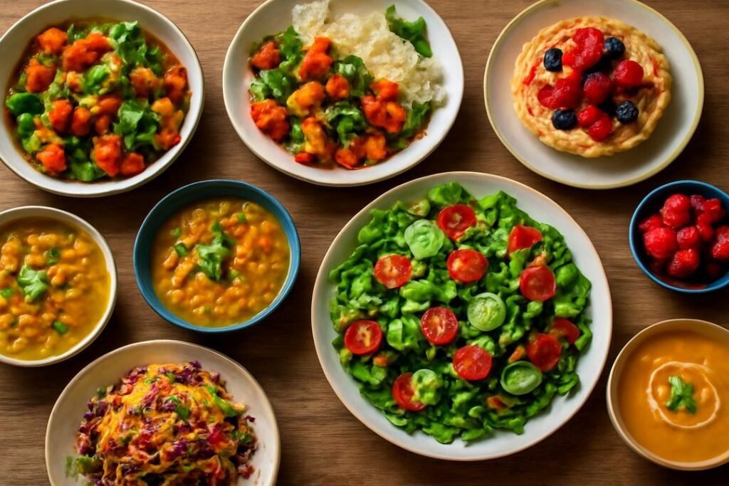 Receitas diversificadas: ideias criativas para refeições variadas e saudáveis