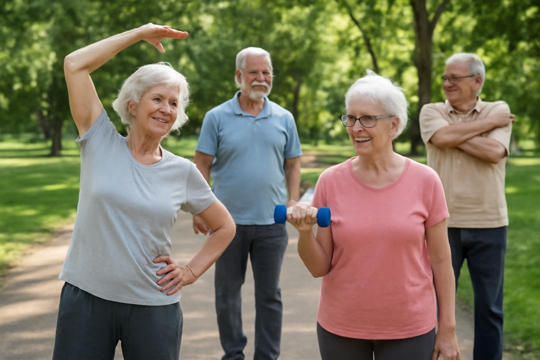 Como montar uma rotina de treino segura para idosos